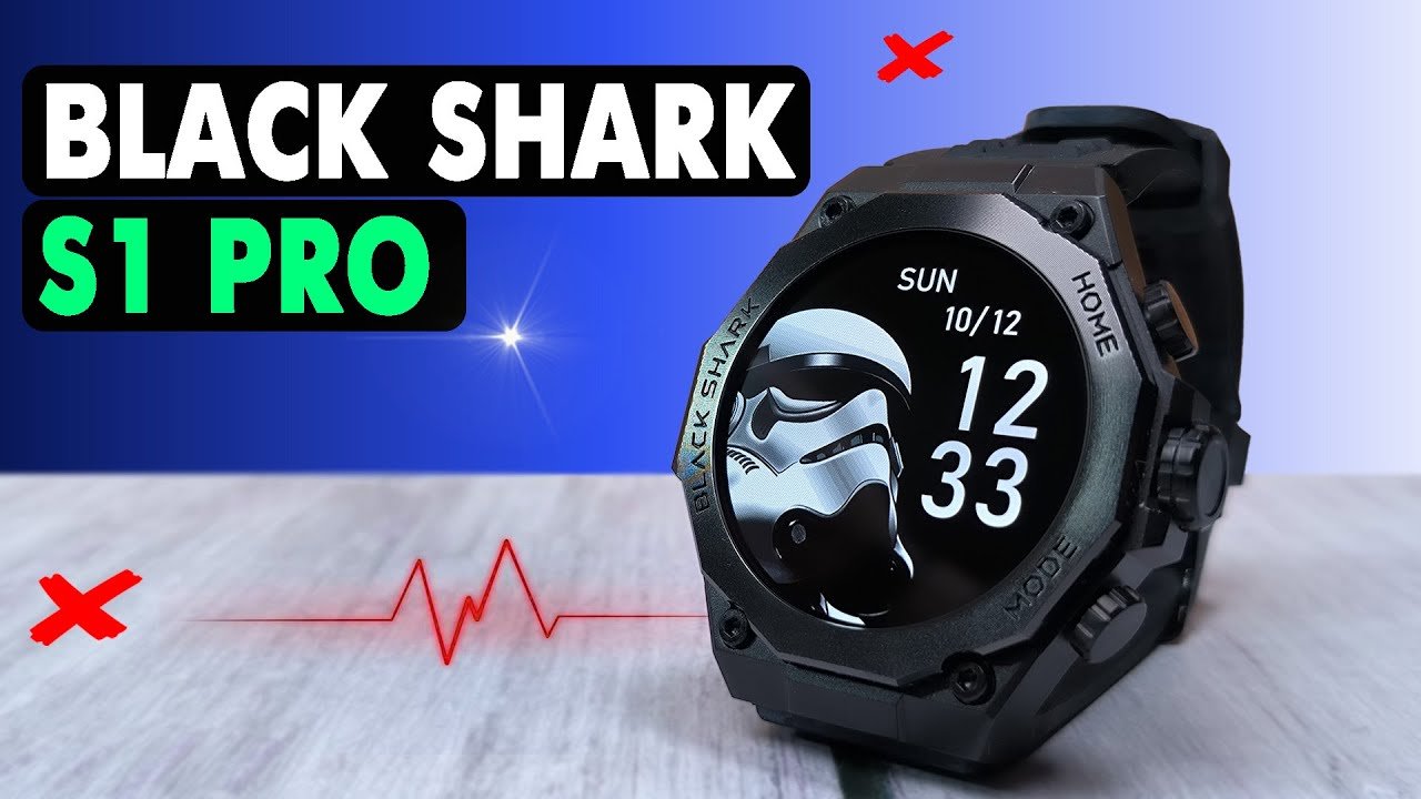 Умные часы со встроенным ChatGPT: представлены Black Shark S1 Pro в Европе и других странах