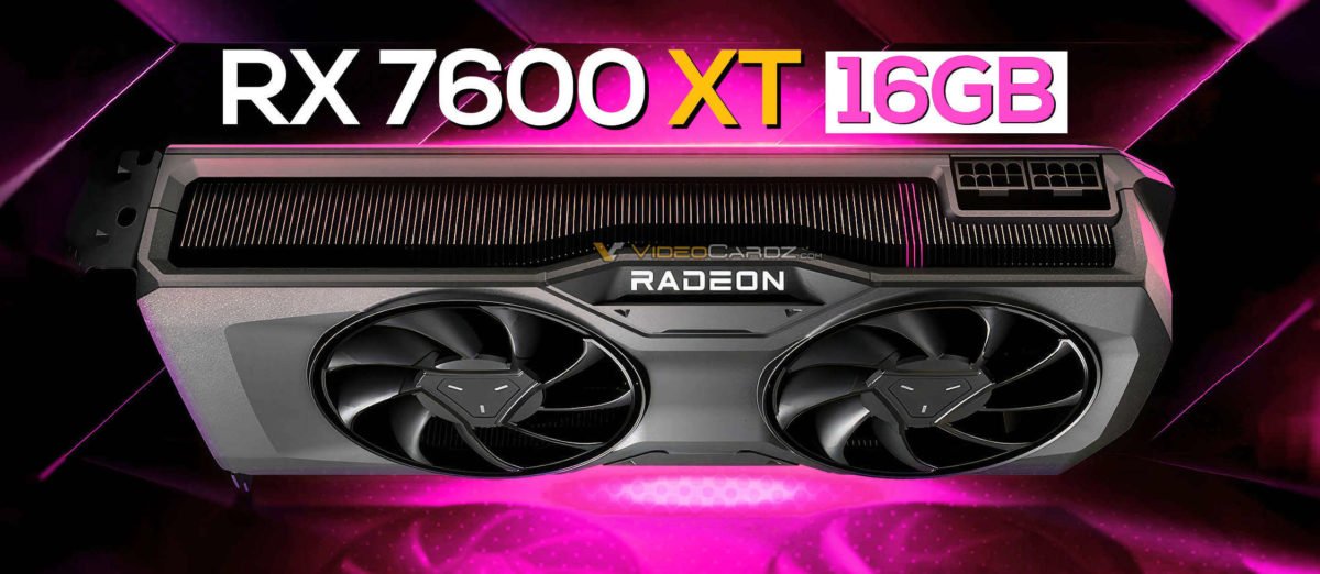 Radeon RX 7600 XT с 16 ГБ памяти с ожидаемой ценой около 300 долларов может не выйти в Китае из-за более старых Radeon