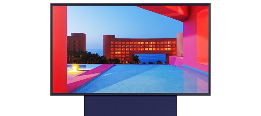 Samsung презентовала телевизор с вертикальным экраном